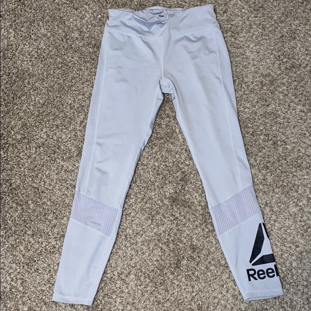 Reebok silver leggings